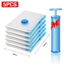 Kit Organização EspaçoMax 05 Sacos de Armazenamento + Bomba Vácuo GRÁTIS