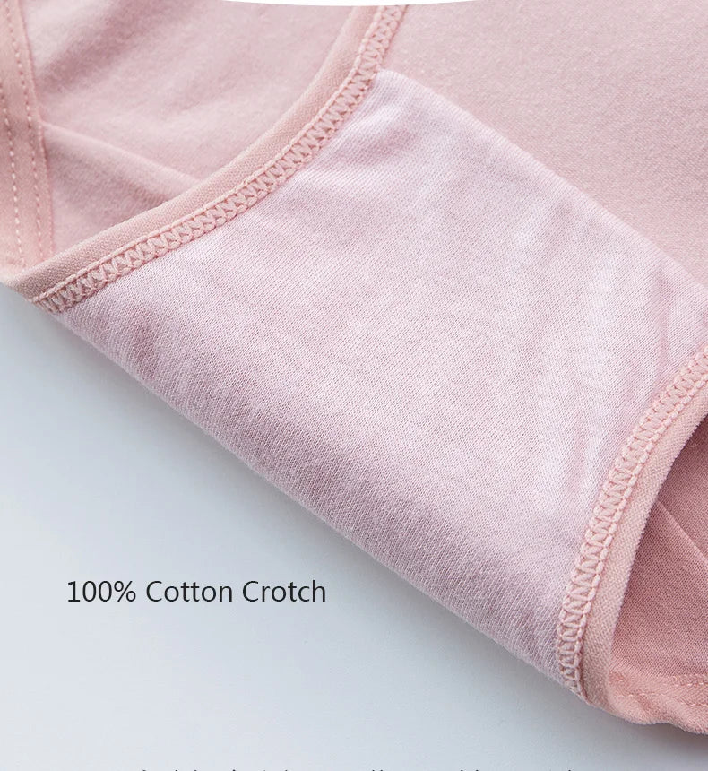 Kit 04 Calcinhas Flor de Algodão