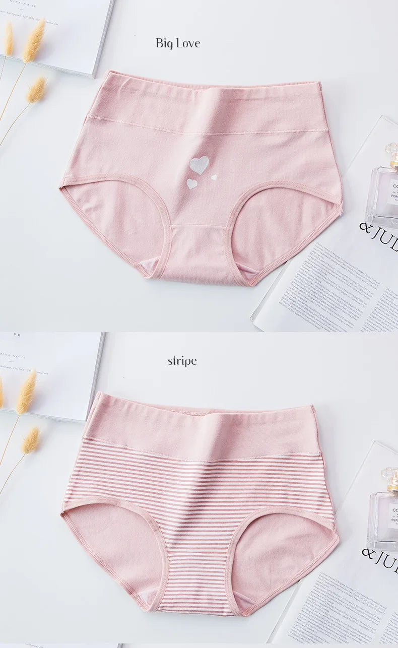 Kit 04 Calcinhas Flor de Algodão