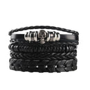 Pulseira Caveira - 04 Peças