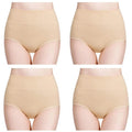 Kit CottonFit Plus - 04 Calcinhas de Algodão Cintura Alta