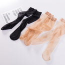 Kit 5 Pares de Meias de Nylon Ultra-fino Premium