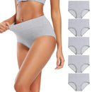 Kit CottonFit Plus - 04 Calcinhas de Algodão Cintura Alta