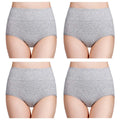 Kit CottonFit Plus - 04 Calcinhas de Algodão Cintura Alta