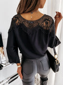 Blusa Elegance manga 3/4
