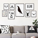 Figuras Decorativas em P&B