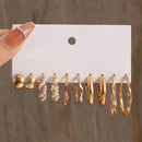 Kit 06 pares de Brincos Fashion