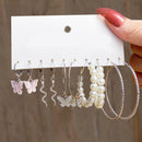 Kit 06 pares de Brincos Fashion