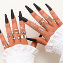 Conjunto de Anéis Vintage