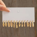 Kit 06 pares de Brincos Fashion