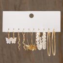 Kit 06 pares de Brincos Fashion