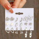 Kit 06 pares de Brincos Fashion