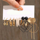 Kit 06 pares de Brincos Fashion
