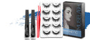 Cílios Magnéticos Muselash® - Kit com 05 pares reutilizáveis + 02 Delineadores