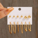 Kit 06 pares de Brincos Fashion