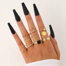 Conjunto de Anéis Vintage